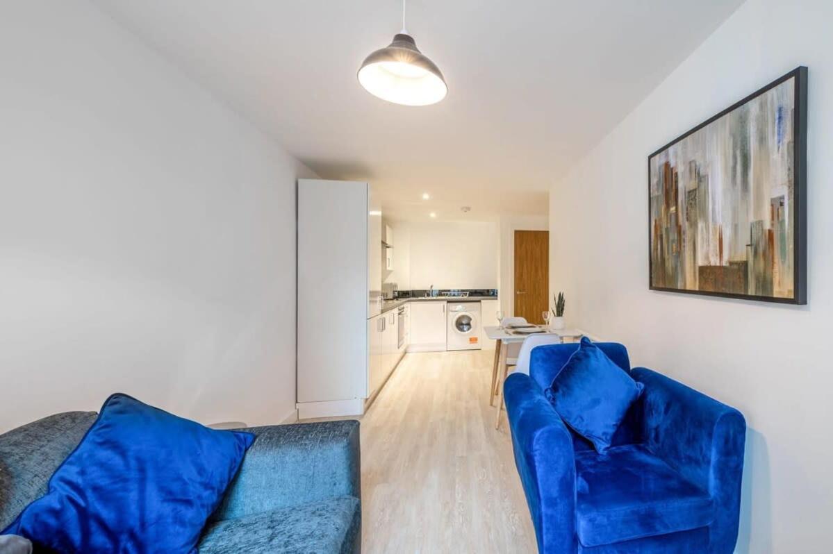 A Modern Apartment In Preston City Centre Buitenkant foto